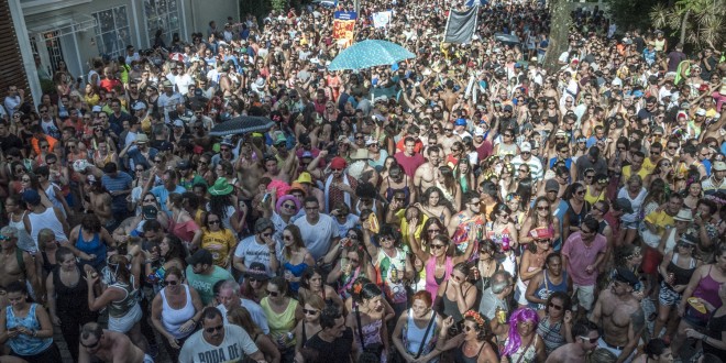 City Banda em 2016: os blocos fizeram a festa com o cancelamento do destile das escolas em Campinas, já por falta de dinheiro (Foto Martinho Caires)