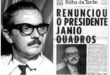 Capa da Folha da Tarde, noticiando a renúncia de Jânio Quadros
