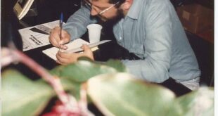 Lançamento de "Ecologia ou Morte", em 1987 (Foto Marcos Muzi)