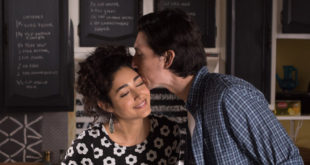 Golshifteh Farahani faz Laura, a esposa de Paterson e sua única leitora e incentivadora, também uma jovem com sonhos banais